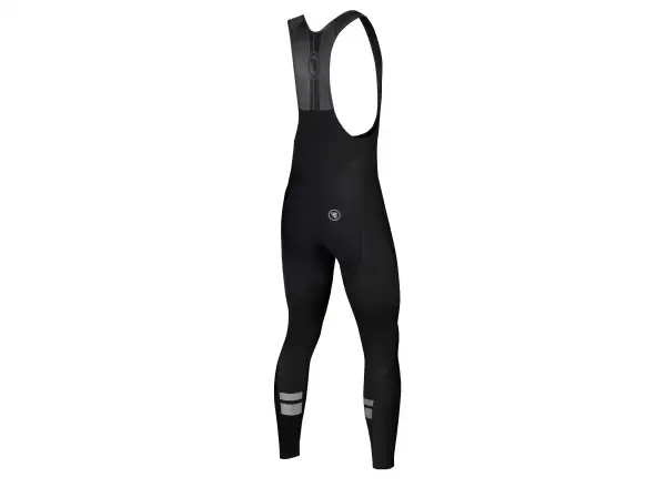 Endura Pro SL pánske zateplené nohavice s vložkou a trakmi Black