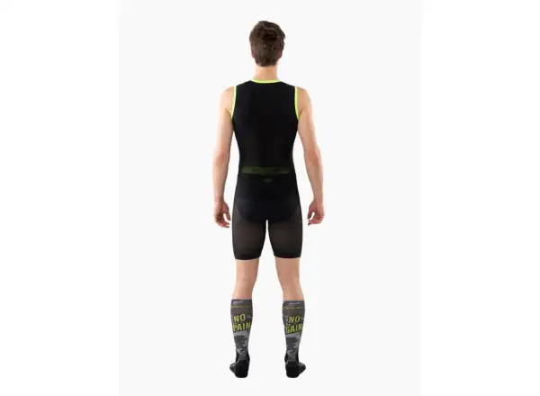 Dynafit Race Dryarn pánske tričko bez rukávov Black Out