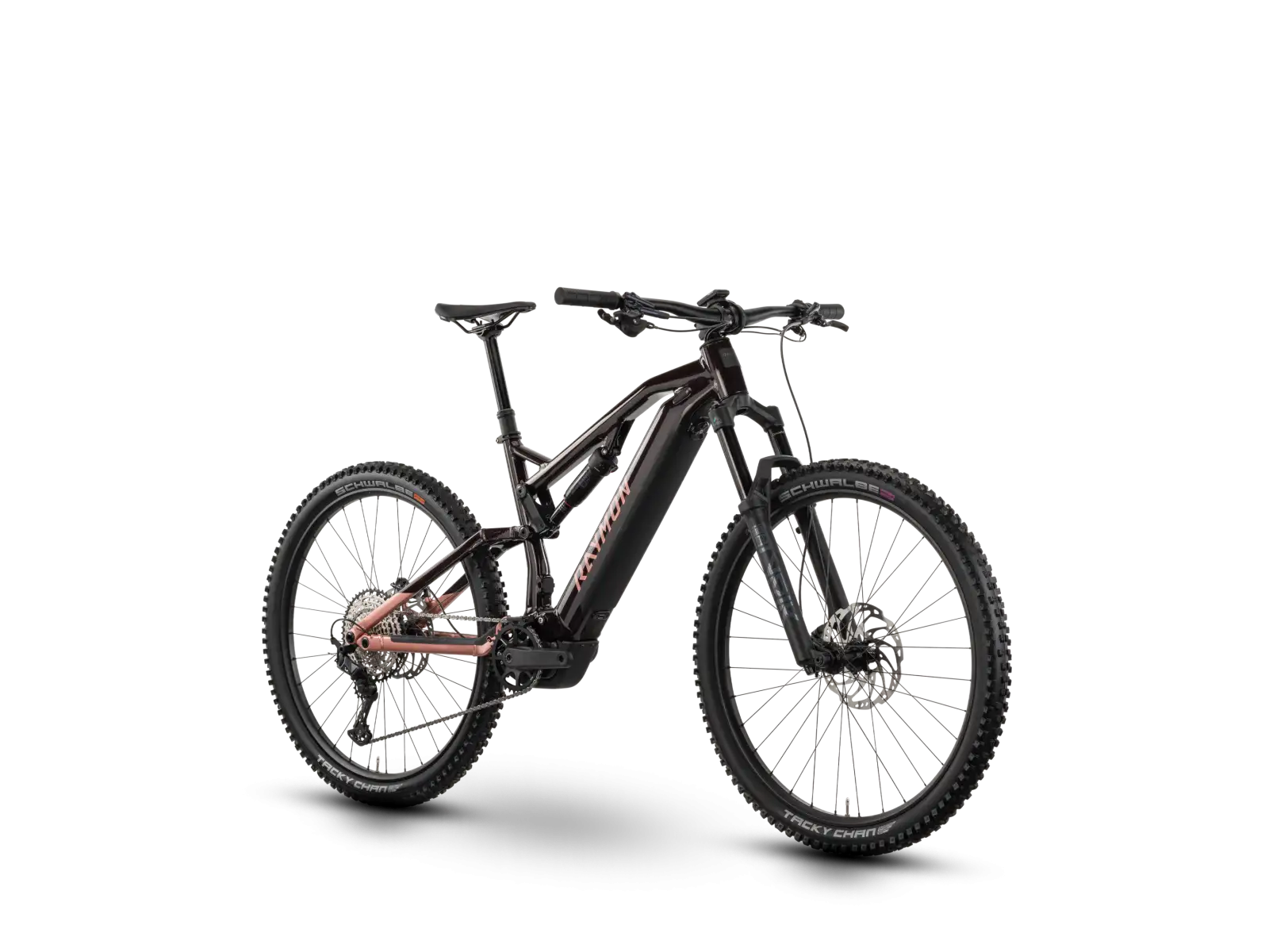 Raymon Trailray 150 Pro celoodpružený elektrobicykel nebularred/pinky/black