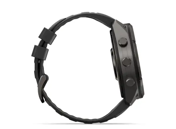 Garmin Fénix 9 Pro inReach 51 mm inteligentné hodinky Carbon gray DLC Titanium Black/Pebble gray