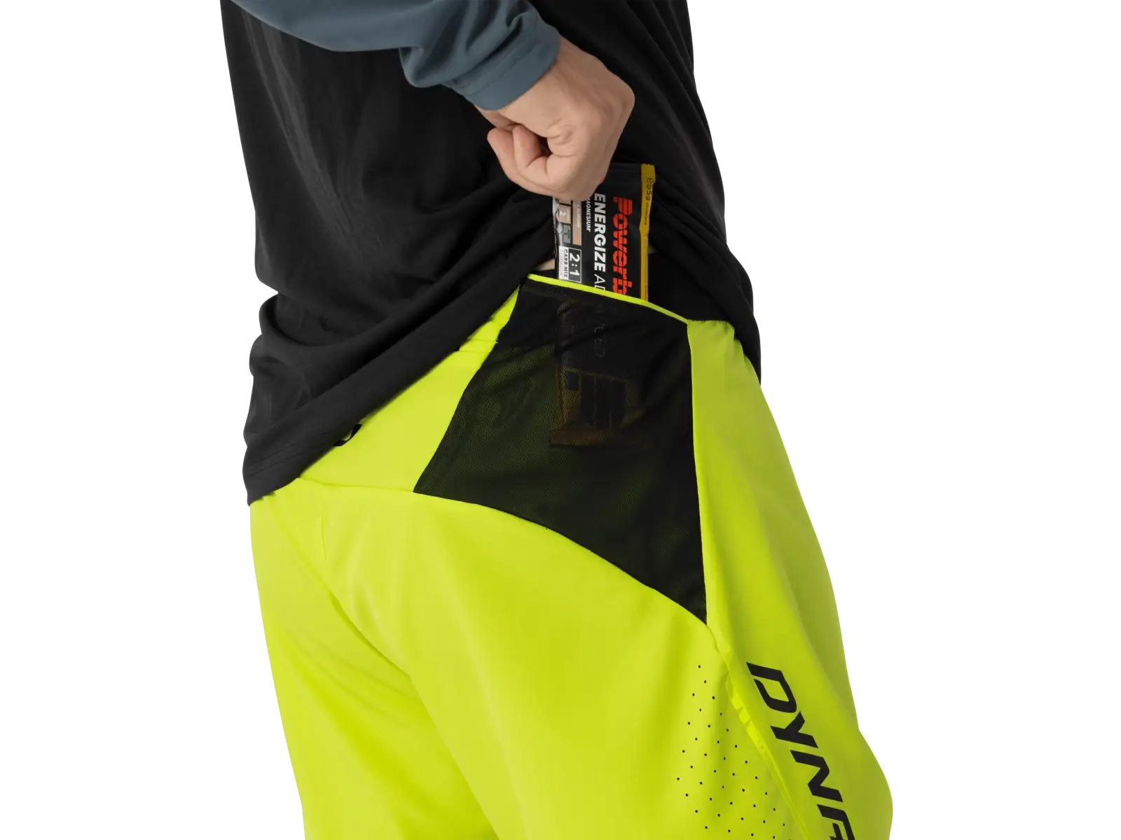 Dynafit Alpine Pro 2v1 pánske bežecké kraťasy Ultra Yellow