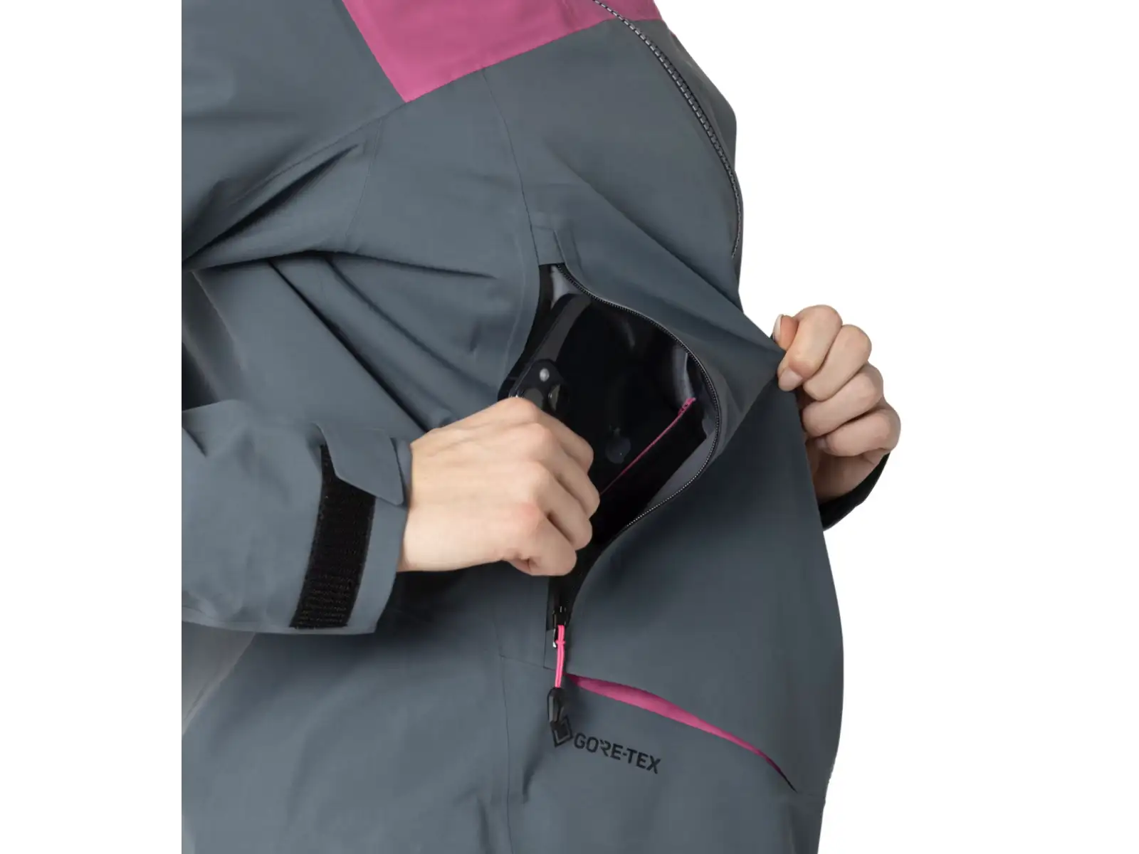 Dynafit Ridge Gore-Tex dámska bunda Magenta
