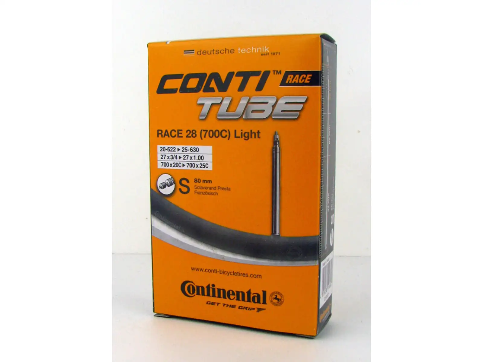 Continental Race Light 18-25/622 S80 cestná duša