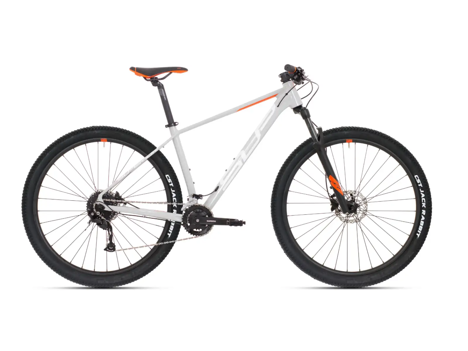 Superior XC 859 Gloss Grey/Orange horský bicykel