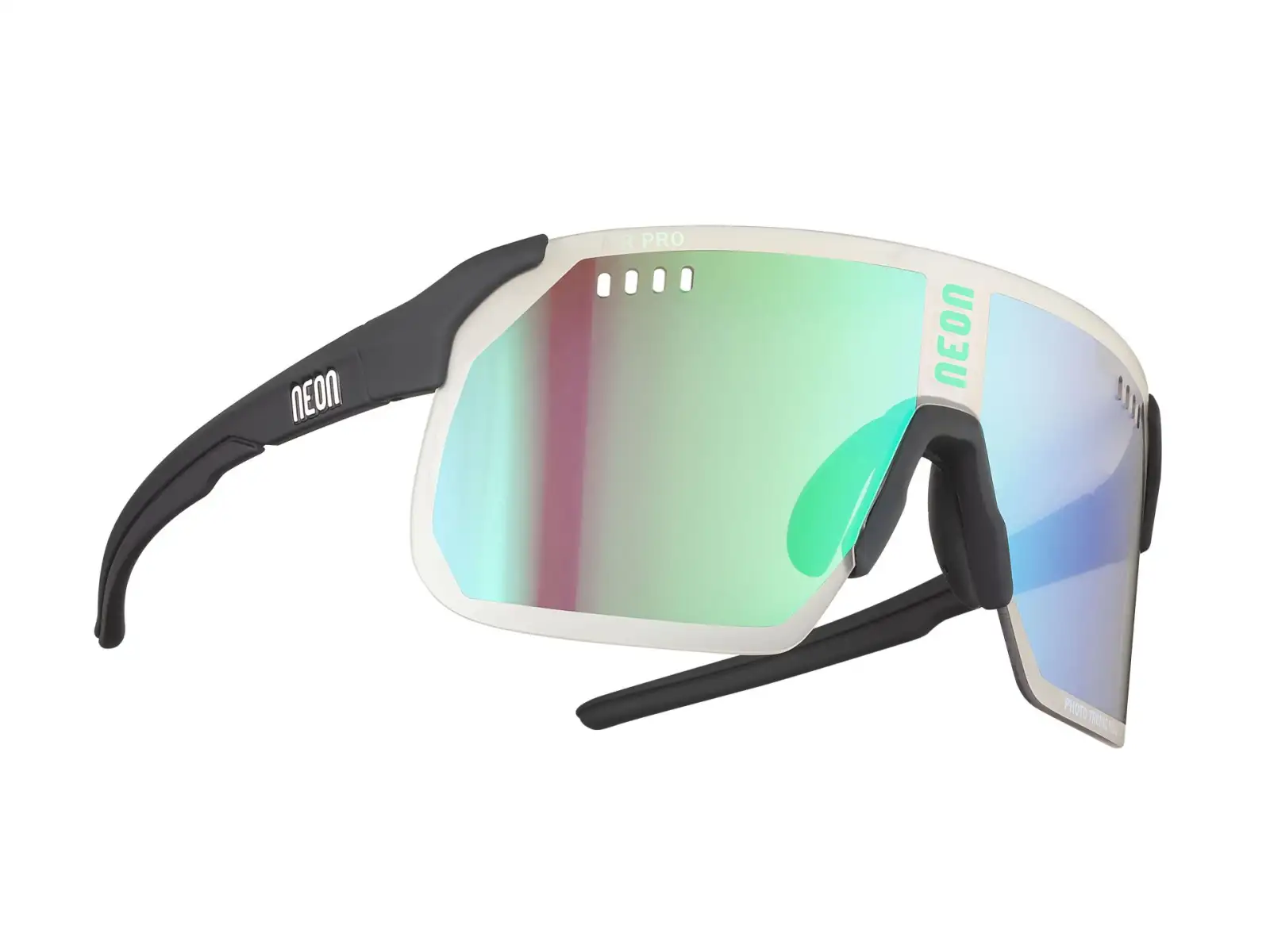Neon Air Pro okuliare Black Matt/Phototronic Plus Green