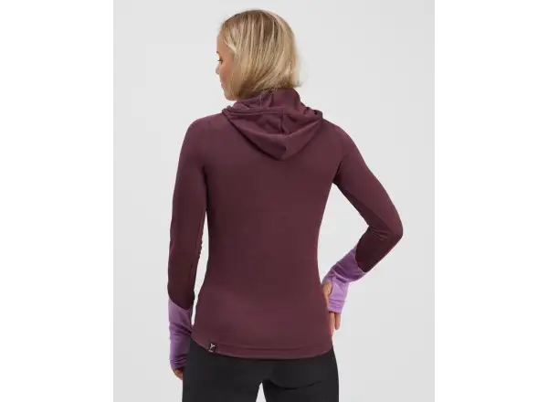 Silvini Merate Dámske tričko s dlhým rukávom Plum/Blush