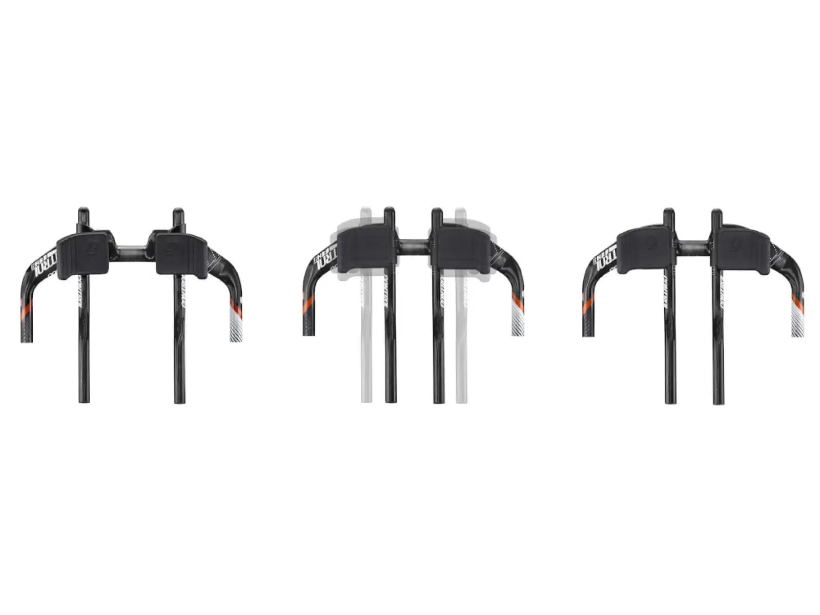 ControlTech Time Zone Aerobar karbónové riadidlá  čierne
