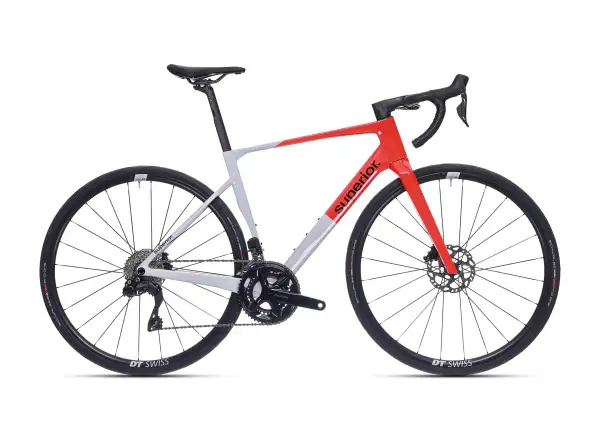 Superior XR 9.5 GF cestný bicykel Gloss Grey/Red