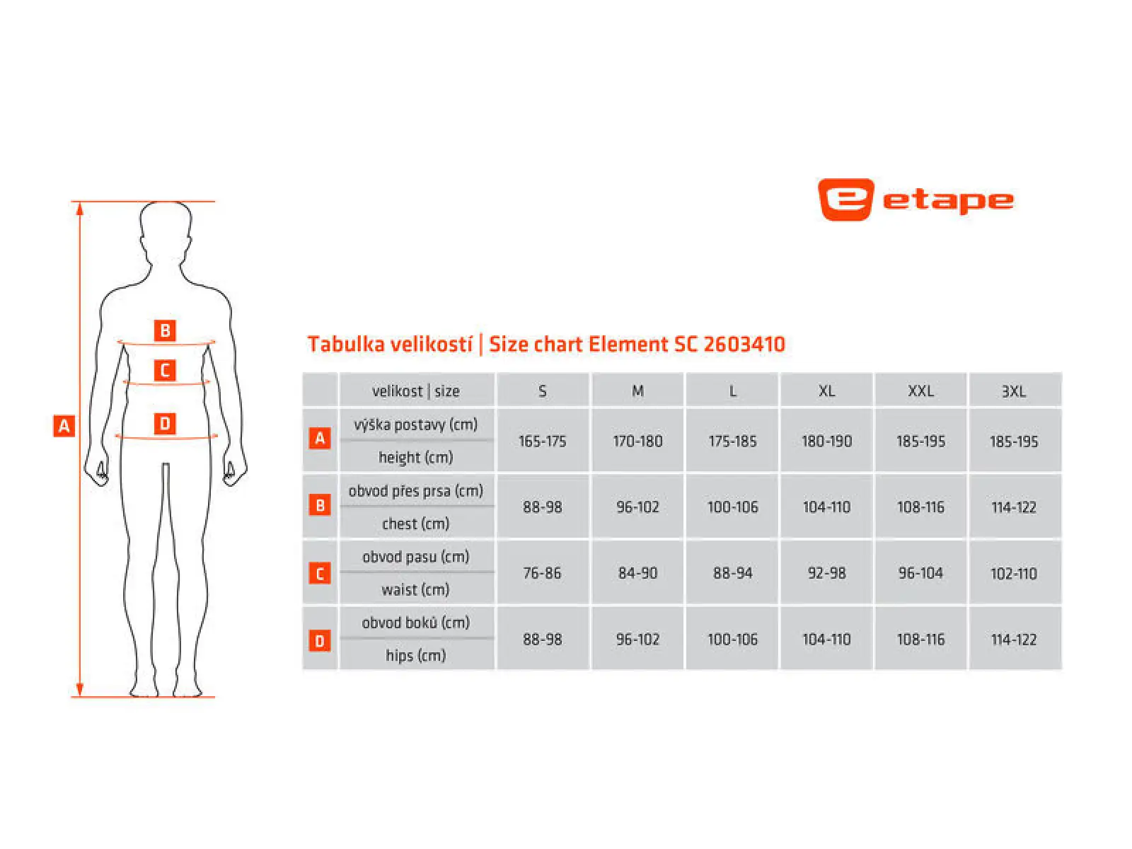 Etape Element SC pánske funkčné tričko bez rukávov čierna