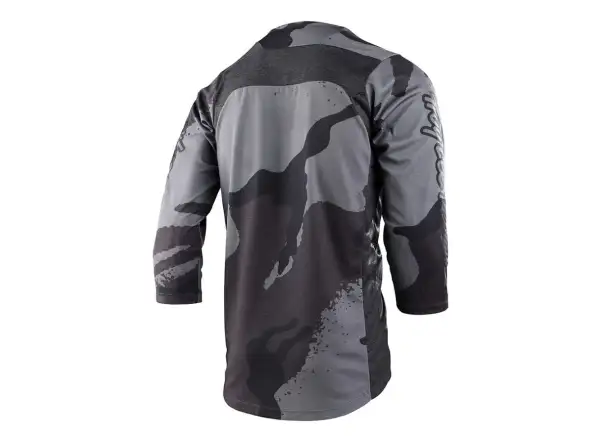 Troy Lee Designs Ruckus Pánsky dres s 3/4 rukávmi Camber Camo, black heather