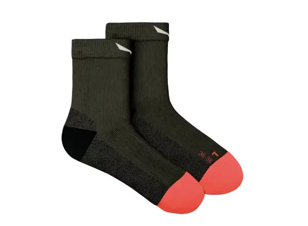 Salewa Mountain Trainer Merino Quarter dámske ponožky Bungee Cord