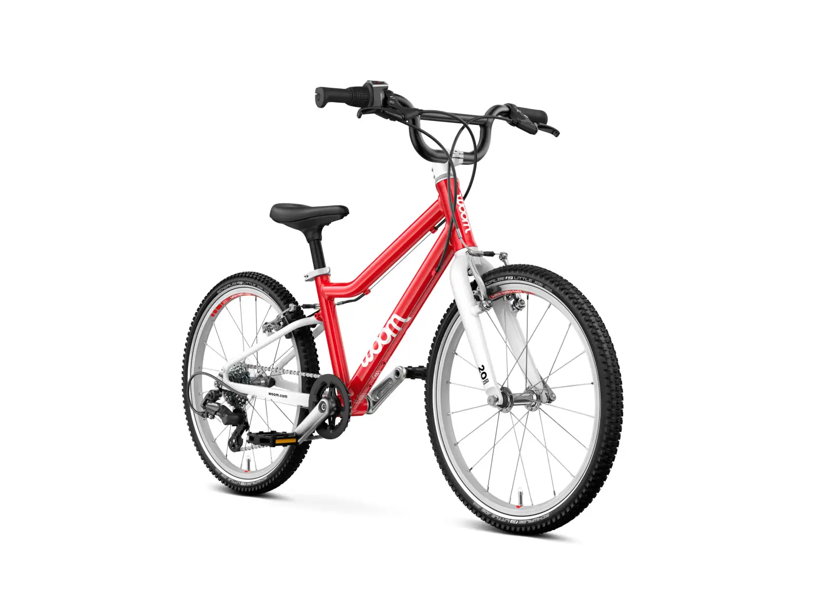 Woom GO 4 Red 20 detský bicykel