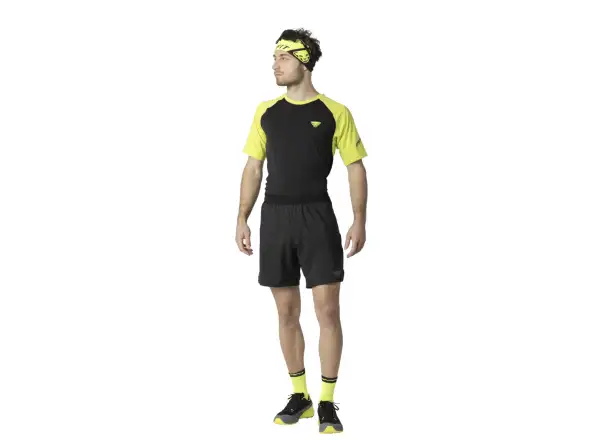 Dynafit Alpine Pro 2v1 pánske bežecké šortky Black Out