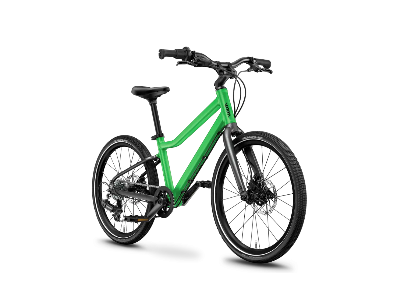 Woom 4 Explorer 20 Jungle Green detský bicykel