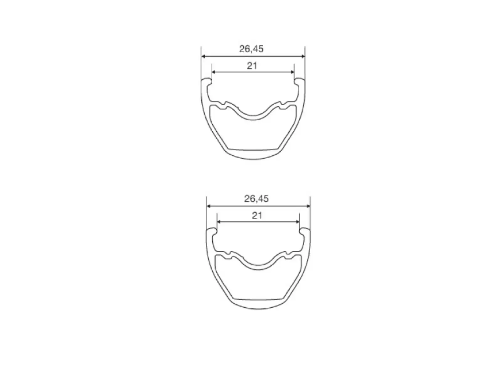 Predné pletené koleso Mavic Crossride Disc FTS-X 27,5"