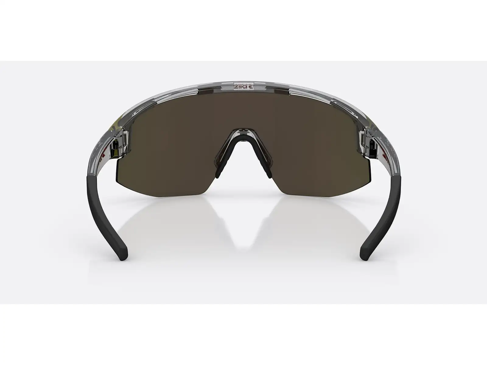 Bliz Matrix slnečné okuliare Transparent Dark Grey/Brow Red Multi