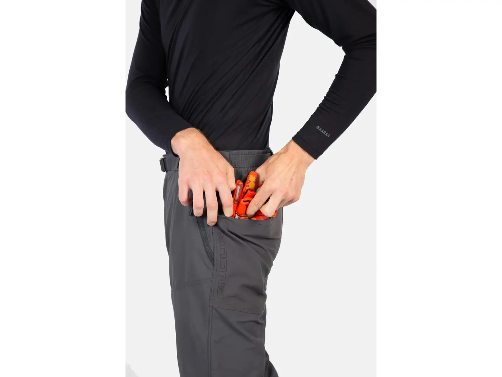 Endura Hummvee Zip-off pánske nohavice čierna