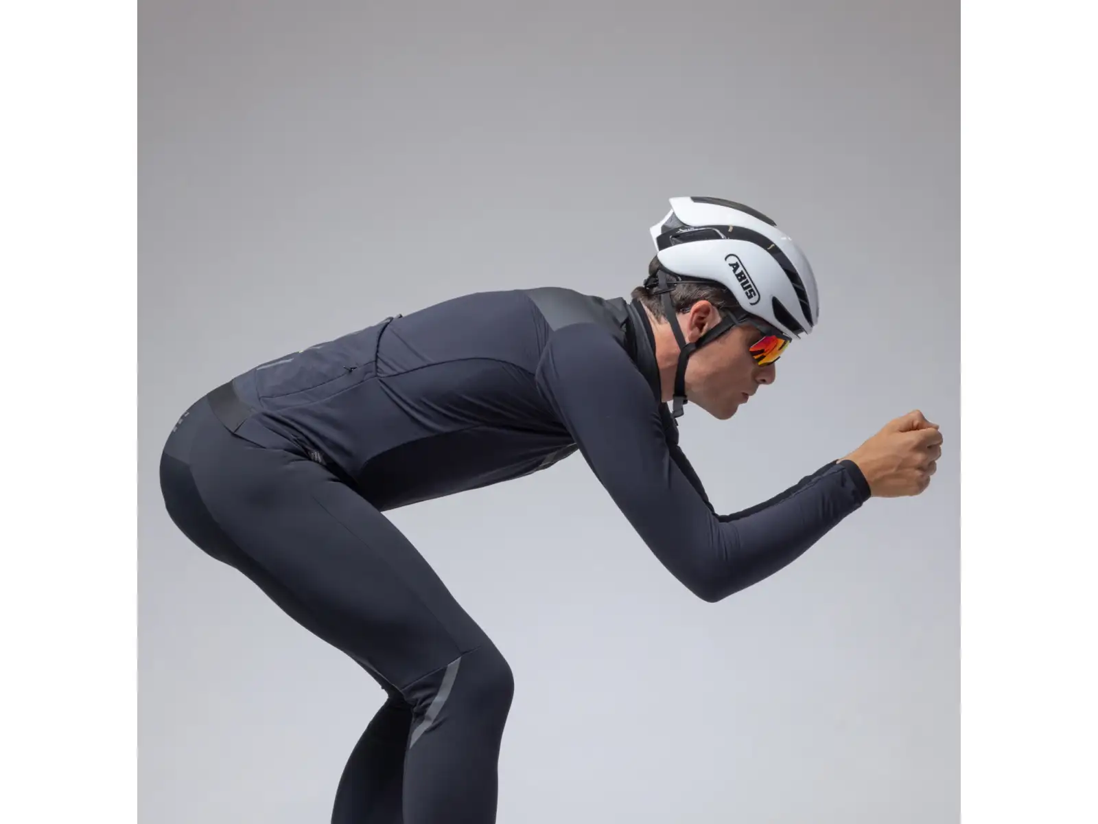 Alé R-EV1 Wool Speed pánska zimná cyklistická bunda Black