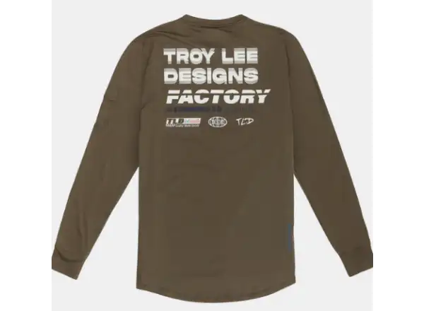 Troy Lee Designs Ruckus Ride Tee Factory pánsky dres dlhý rukáv Caper