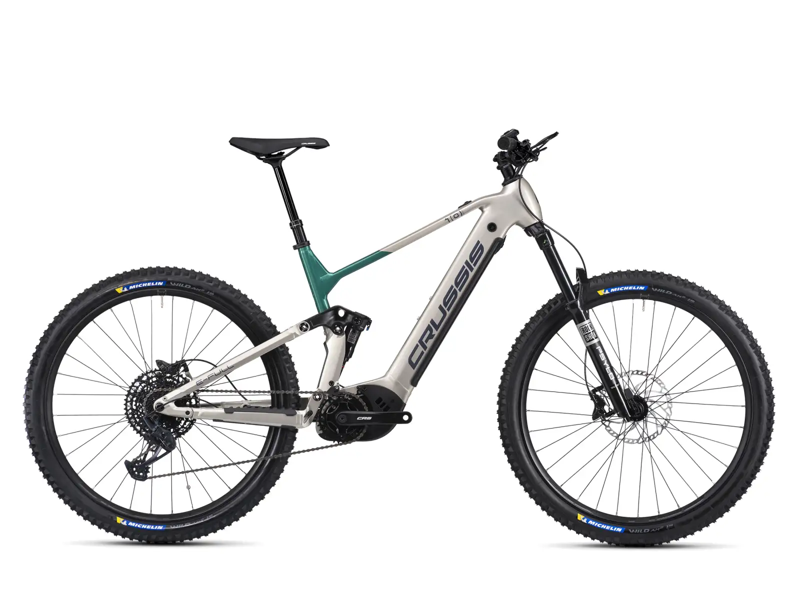 Crussis e-Full 10.10-L (900 Wh) celoodpružený elektrobicykel