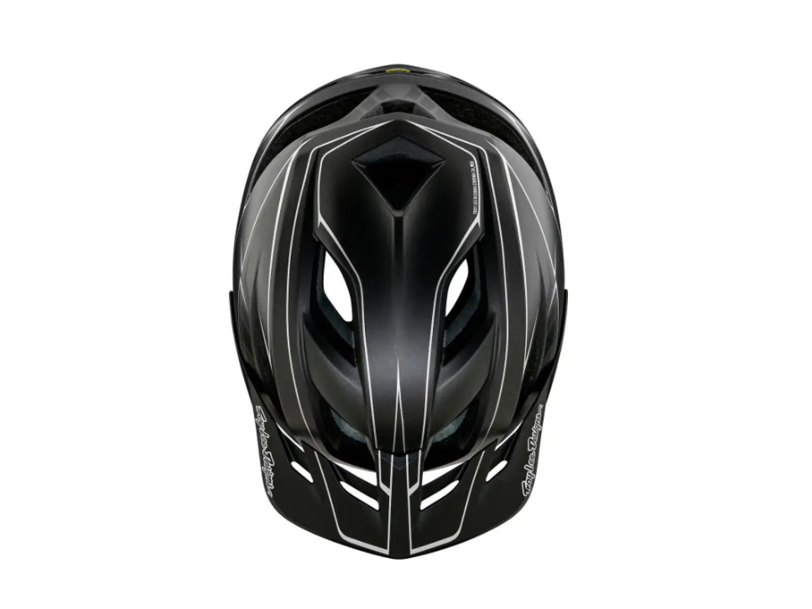 Troy Lee Designs Flowline SE MIPS prilba Pinstripe Charcoal/Black