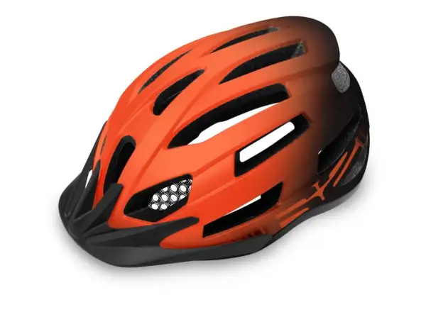 R2 Spirit cyklistická prilba matná oranžová