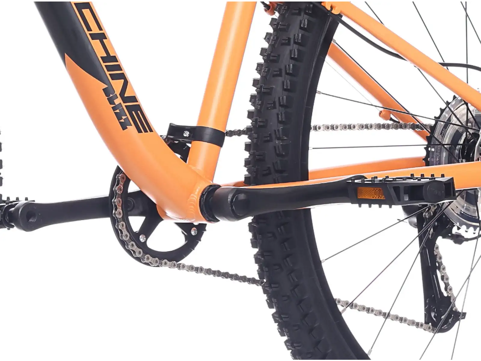 Rock Machine Blizz Jr. 27 detský bicykel Orange