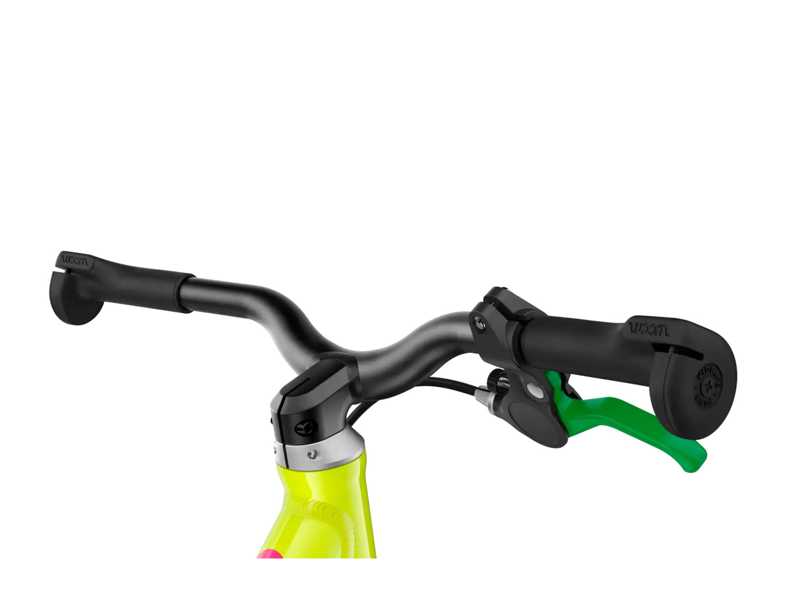 Woom GO 1 detské odrážadlo neon lime