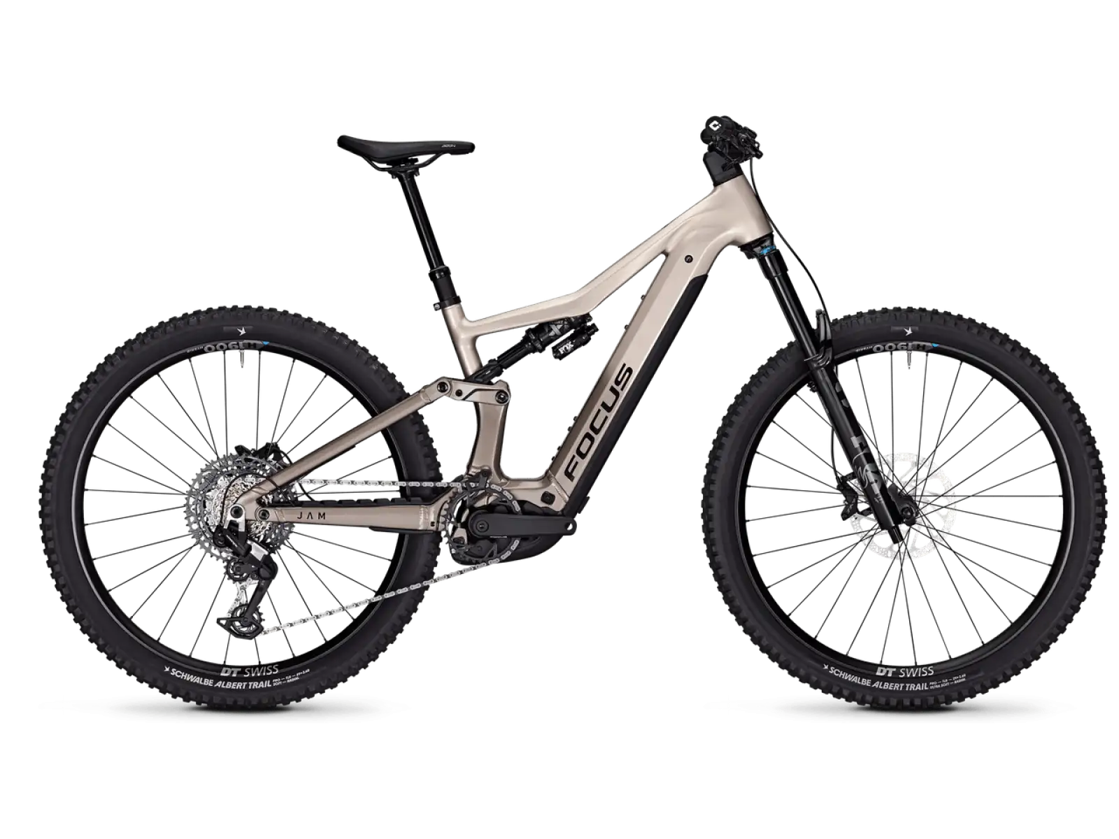 Focus JAM 9 600Wh celoodpružený elektrobicykel Adamantsilver / Crystalgrey