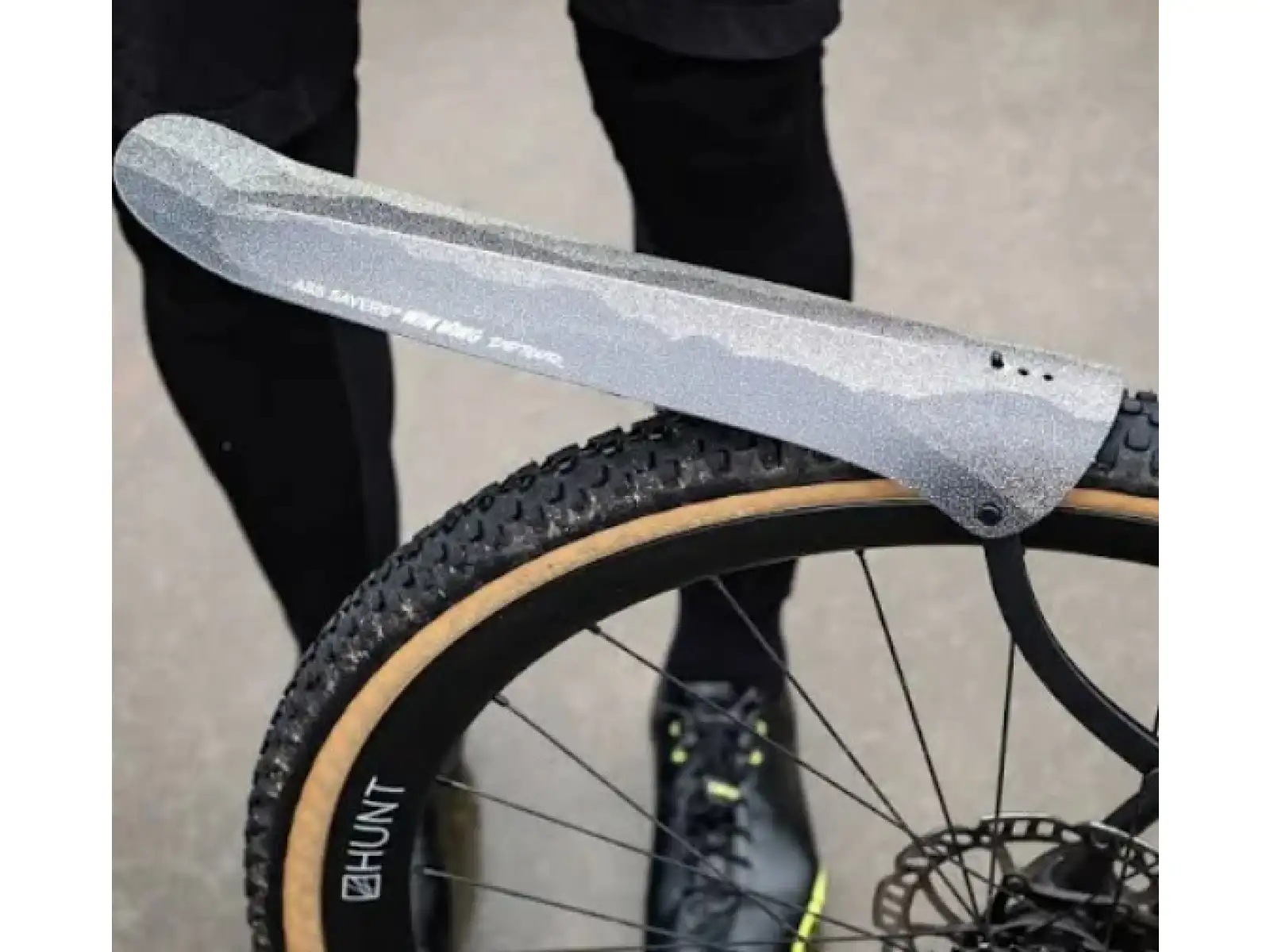Ass Savers Win Wing 2 Gravel zadný blatník Black Dots