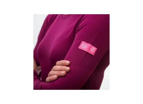 Sensor Merino Active dámske tričko dlhý rukáv Lilla