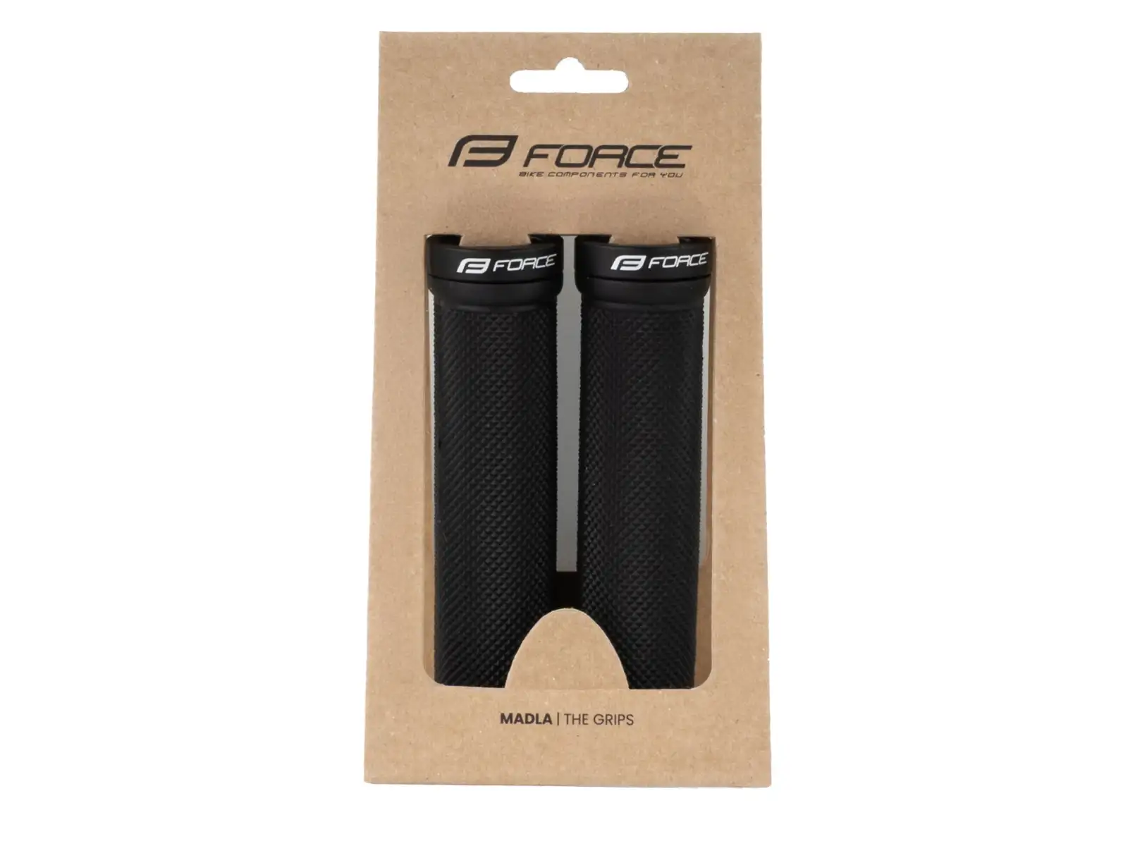 Force gripy gumené čierna istená 128mm
