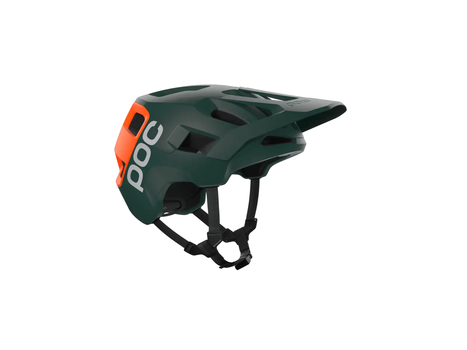 POC Kortal Race MIPS MTB prilba Pargasite Green Matt/Fluorescent Orange Matt