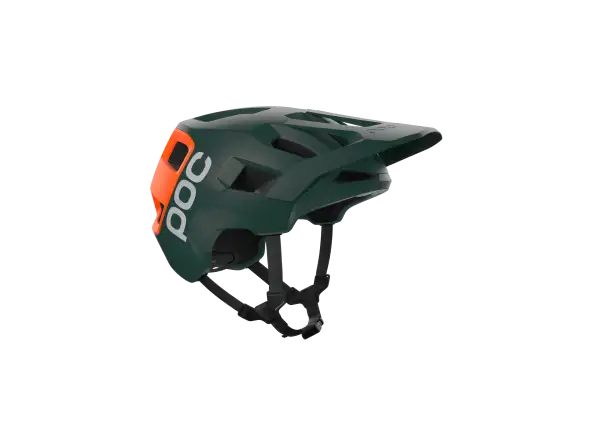 POC Kortal Race MIPS MTB prilba Pargasite Green Matt/Fluorescent Orange Matt