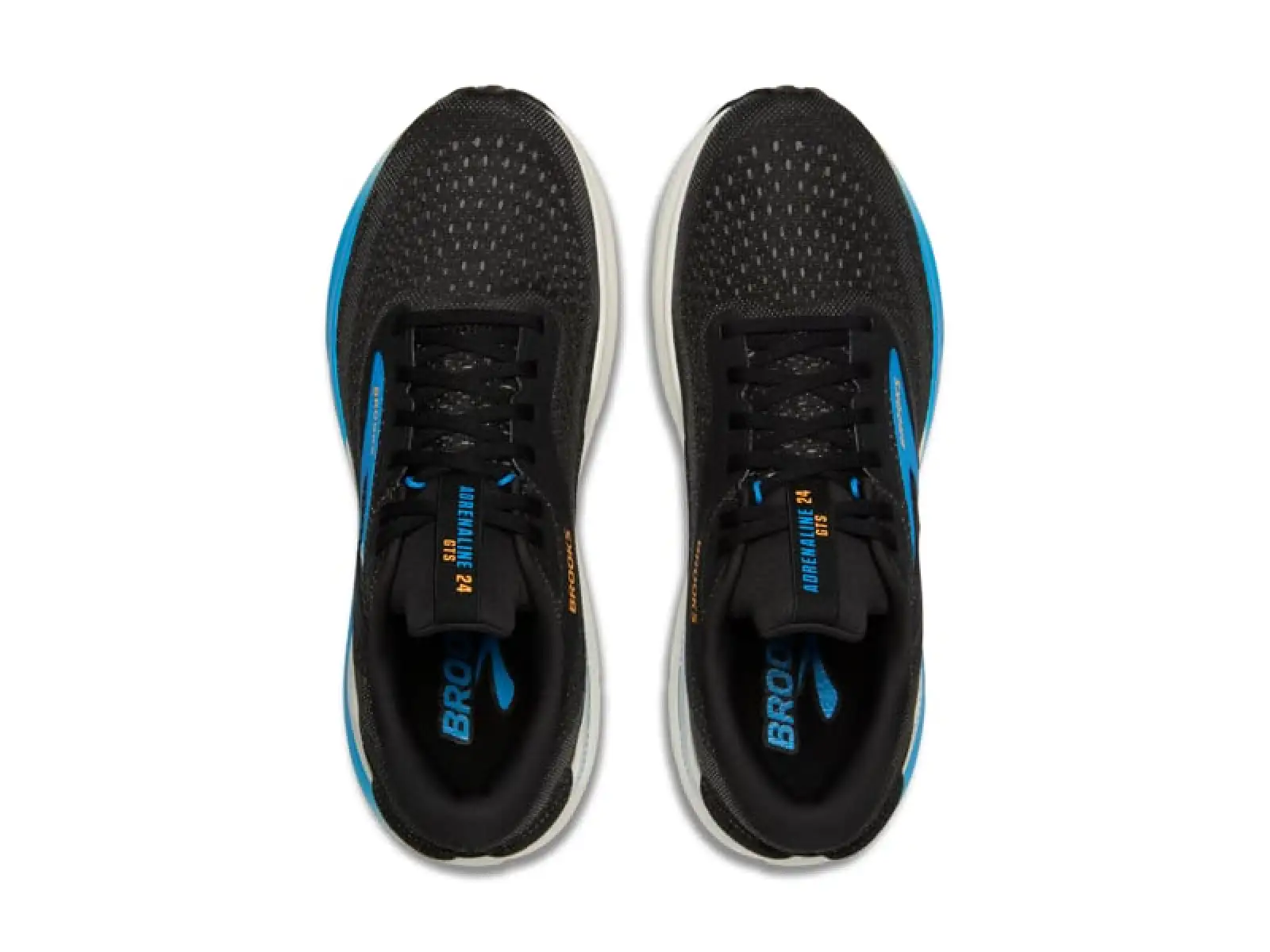 Brooks Adrenaline GTS 24 pánska bežecká obuv čierna/modrá