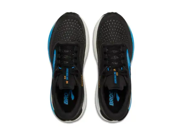 Brooks Adrenaline GTS 24 pánska bežecká obuv čierna/modrá