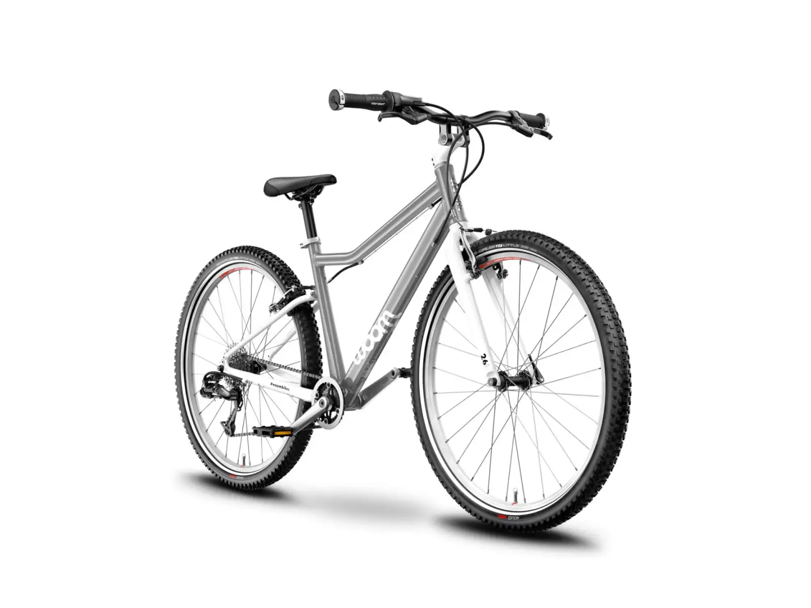 Detský bicykel Woom 6 Moon Grey 26