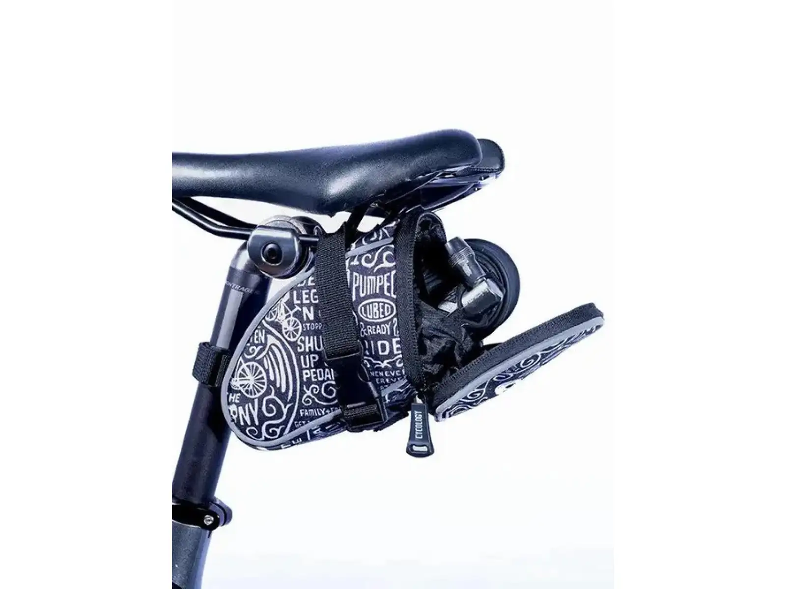 Cycology Wisdom podsedlová brašna čierna