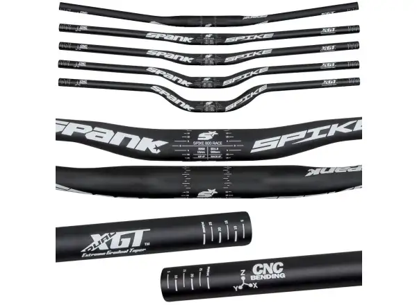 Spank SPIKE 800 Vibrocore riadidlá 30R Black White