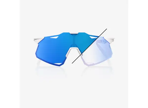 100% Hypercraft okuliare LE Bastille Blue Mirror Photochromic