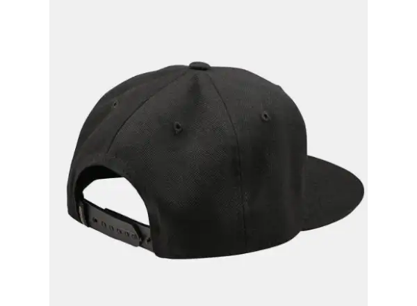 Troy Lee Designs Flat Bill Signature Snapback šiltovka Black