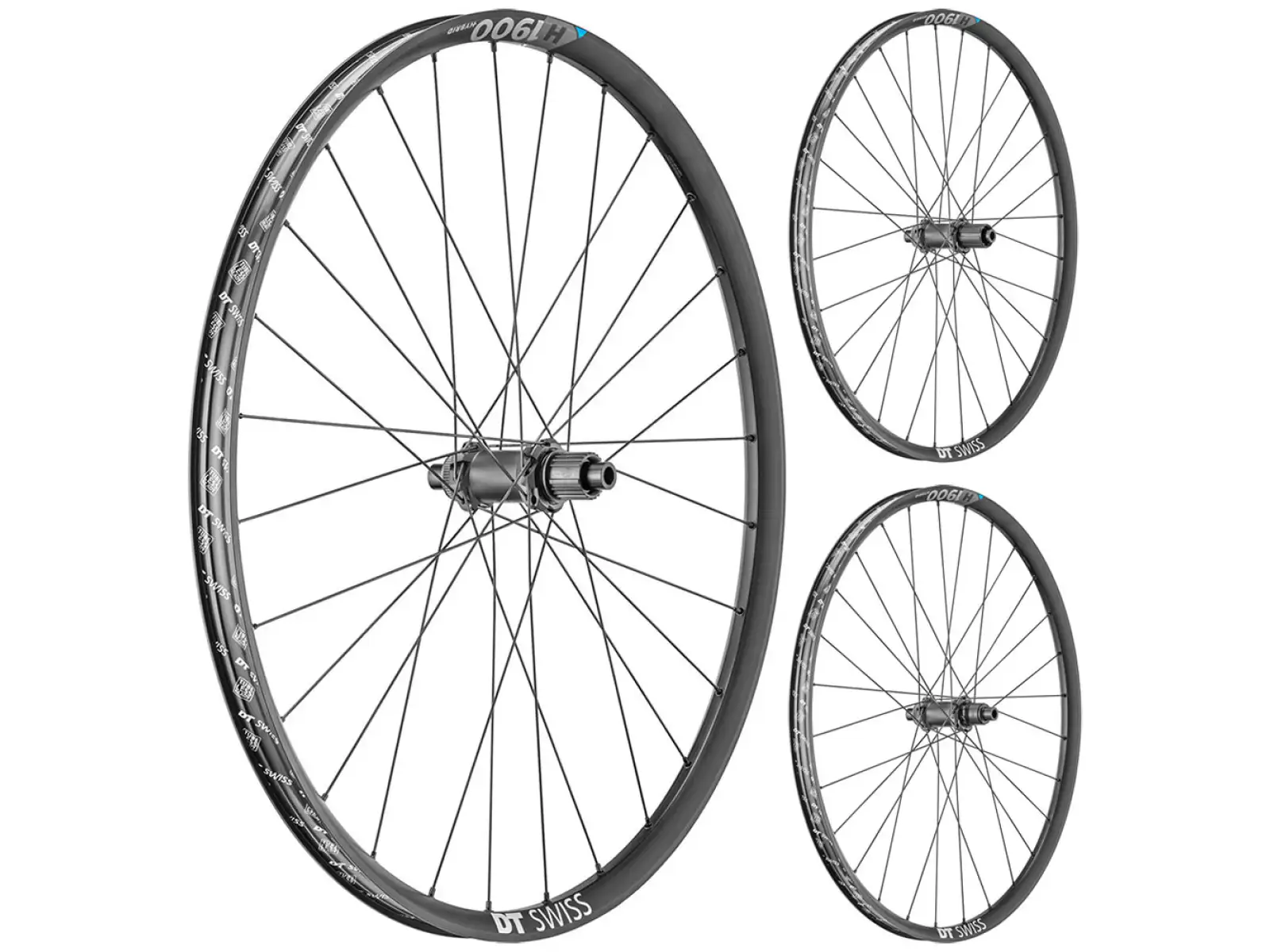 DT Swiss H 1900 vypletené zadné koleso 29", 30mm, CL, Shimano Micro Spline