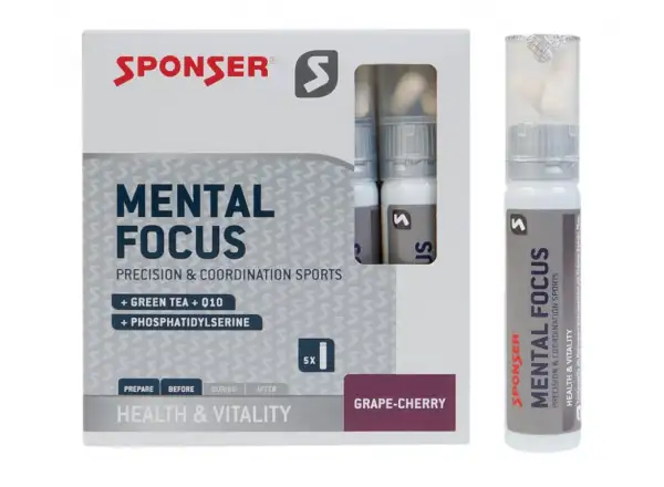 Sponser Mental Focus 5 x (25 ml + 2 kapsule)
