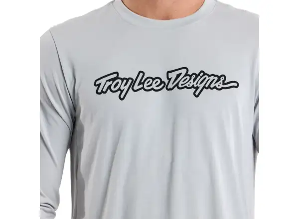 Troy Lee Designs Skyline Ride Tee Signature pánsky dres dlhý rukáv Mist