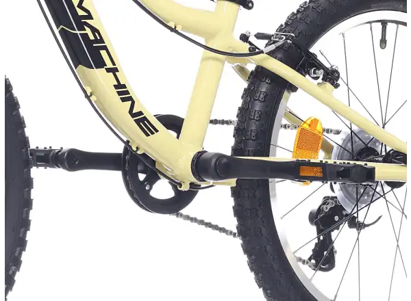 Rock Machine Storm 20 VB detský bicykel Sulfur Yellow