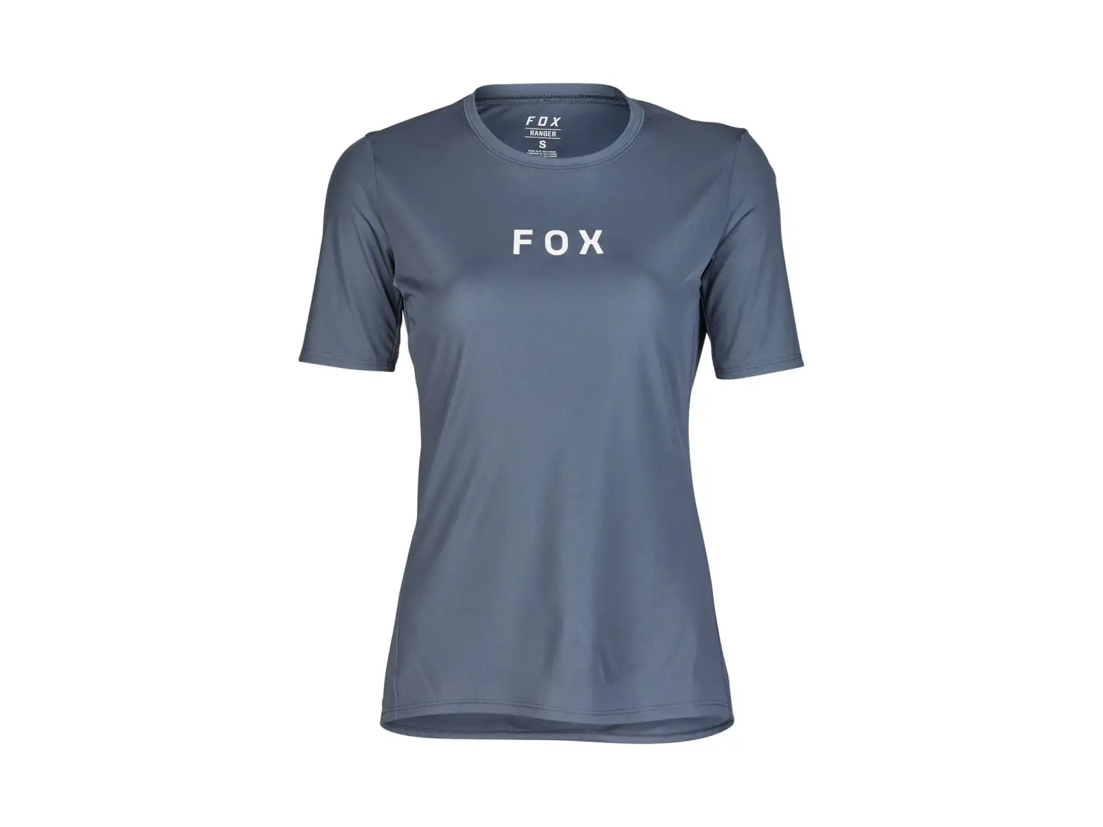 Dámsky dres Fox Ranger Wordmark s krátkym rukávom Graphite