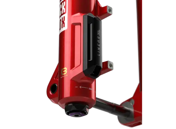 Rockshox ZEB Ultimate B1 29"odpružená vidlica Electric Red