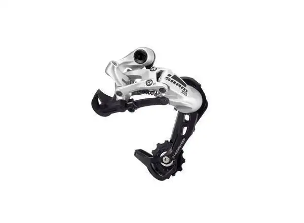 Sram X.5 prehadzovačka 9 sp. strieborná stredné vedenie