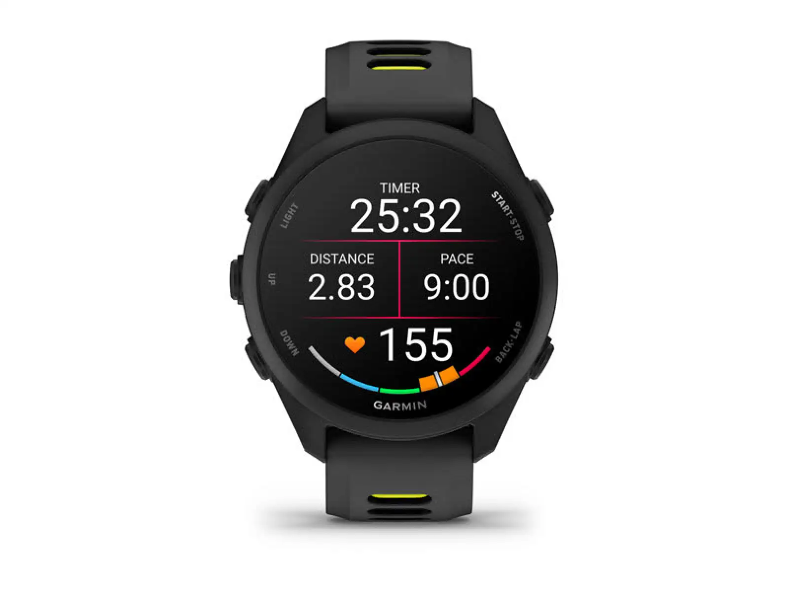 Garmin Forerunner 170 Black s remienkom Black/Amp Yellow