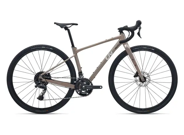 Liv Devote 1 gravel bicykel Dune Beige